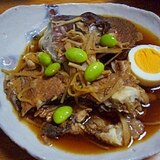 鯛のアラ＆シャキシャキ生姜の煮付け（圧力鍋使用）